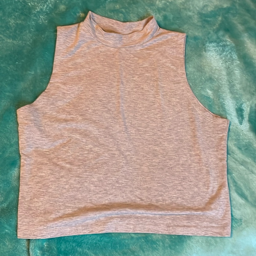 Mock Neck Baby Tee